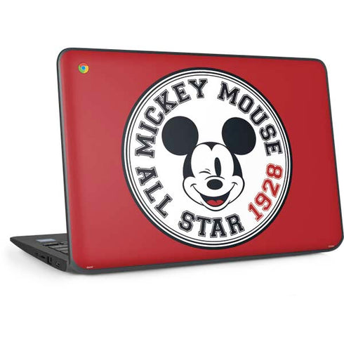 Disney Mickey Mouse All Star 1928 HP Chromebook Skin