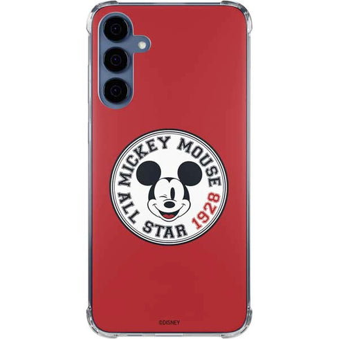 Disney Mickey Mouse All Star 1928 Galaxy A35 5G Clear Case