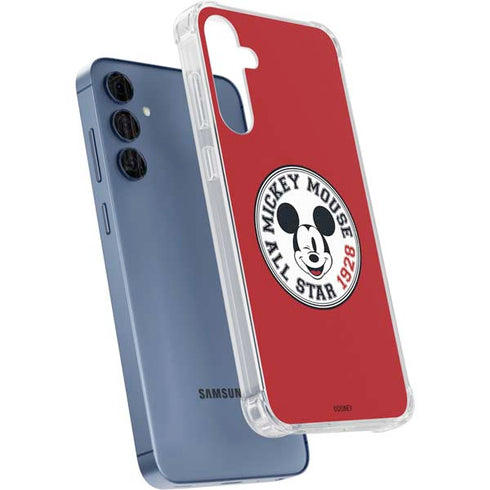 Disney Mickey Mouse All Star 1928 Galaxy A55 5G Clear Case