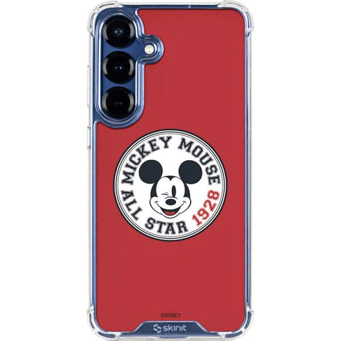 Disney Mickey Mouse All Star 1928 Galaxy S25 Plus Clear Case