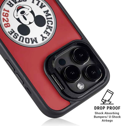 Disney Mickey Mouse All Star 1928 iPhone 15 Pro Max Kickstand Case
