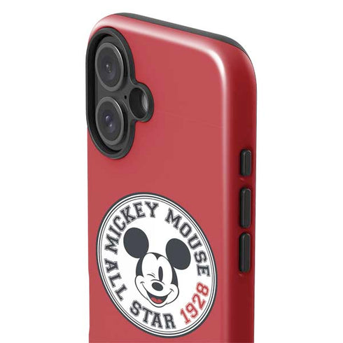 Disney Mickey Mouse All Star 1928 iPhone 16 Impact Case