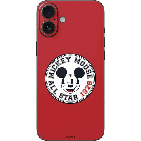 Disney Mickey Mouse All Star 1928 iPhone 16 Plus Skin