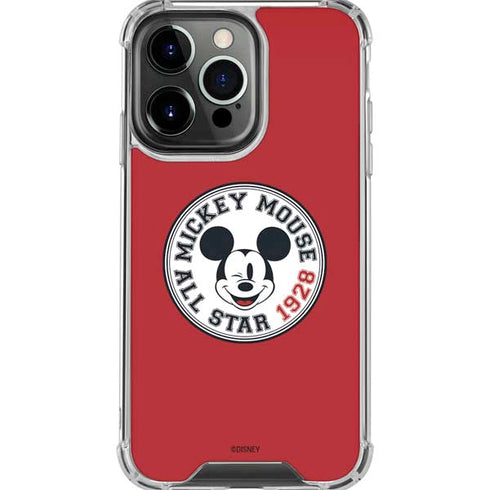 Disney Mickey Mouse All Star 1928 iPhone 16 Pro Max Clear Case