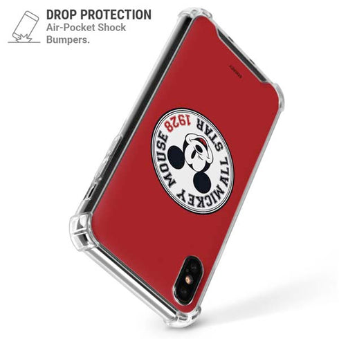 Disney Mickey Mouse All Star 1928 iPhone X/XS Clear Case