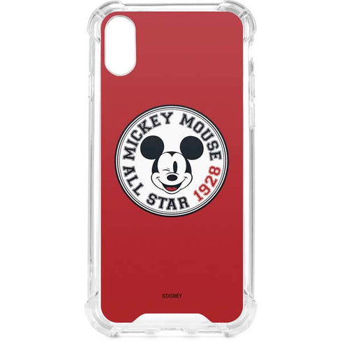 Disney Mickey Mouse All Star 1928 iPhone XS Clear Case
