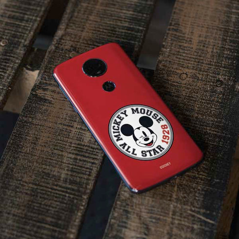 Disney Mickey Mouse All Star 1928 Moto E5 Plus Skin