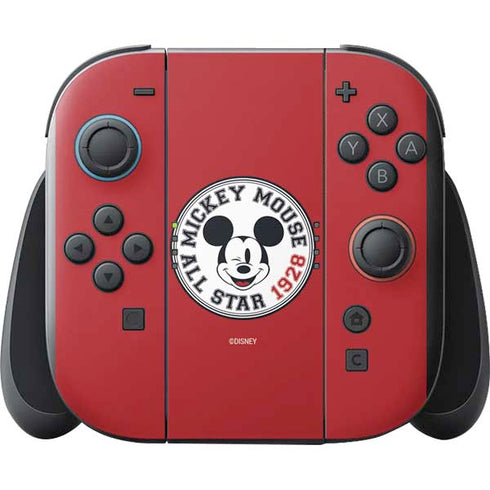 Disney Mickey Mouse All Star 1928 Nintendo Switch 2 (2025) with Joy-Con Skin