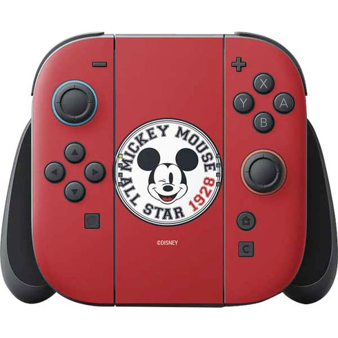 Disney Mickey Mouse All Star 1928 Nintendo Switch 2 (2025) Joy-Con Controller Skin