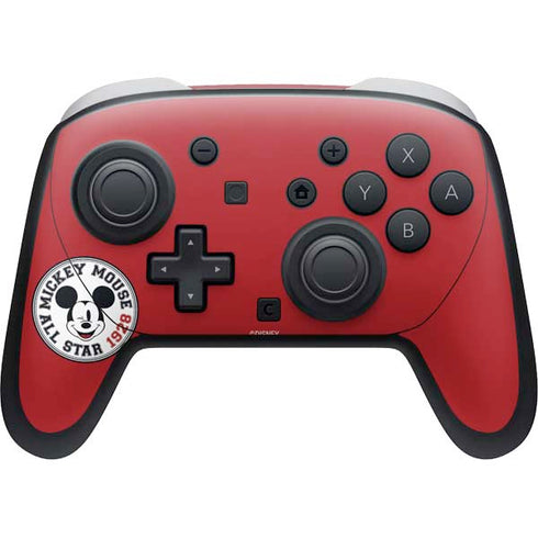 Disney Mickey Mouse All Star 1928 Nintendo Switch 2 (2025) Pro Controller Skin