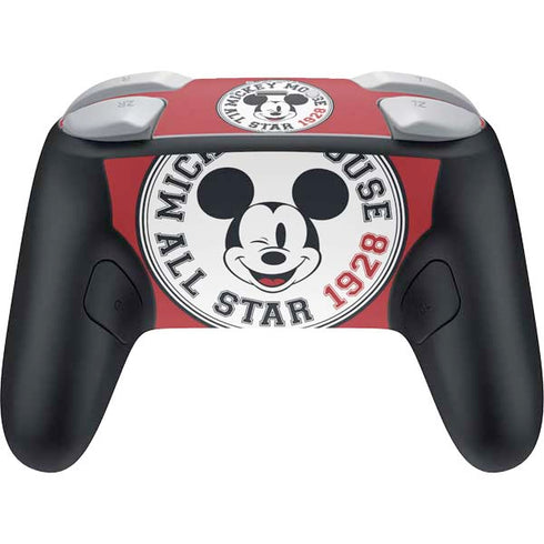 Disney Mickey Mouse All Star 1928 Nintendo Switch 2 (2025) Pro Controller Skin