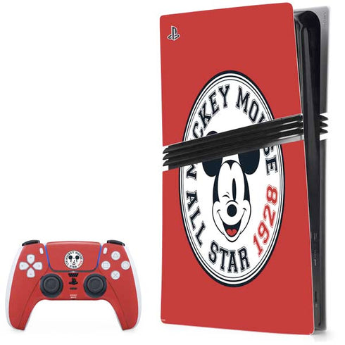 Disney Mickey Mouse All Star 1928 PS5 Pro Bundle Skin
