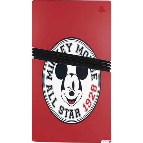Disney Mickey Mouse All Star 1928 PS5 Pro Console Skin