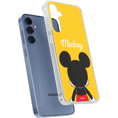 Disney Mickey Mouse Backwards Galaxy A35 5G Clear Case