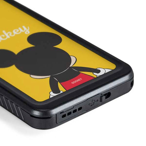 Disney Mickey Mouse Backwards Galaxy S24 Waterproof Case