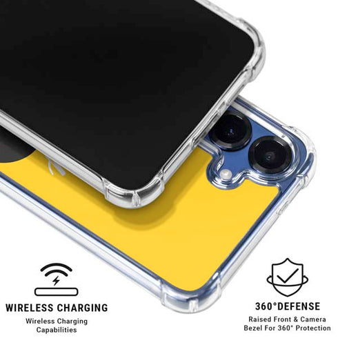 Disney Mickey Mouse Backwards Galaxy S25 Plus Clear Case