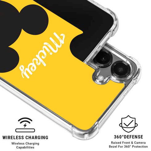 Disney Mickey Mouse Backwards Galaxy S26 Clear Case