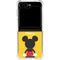 Disney Mickey Mouse Backwards Galaxy Z Flip6 Clear Case