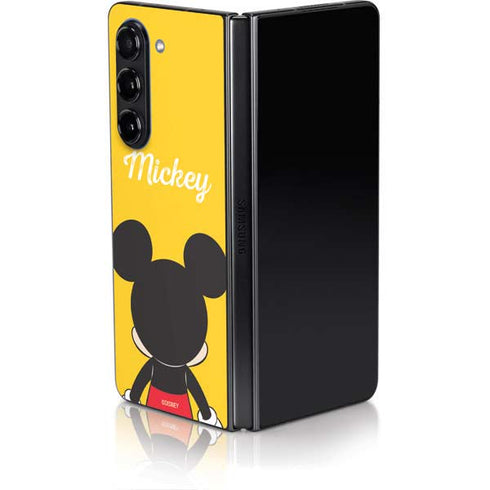 Disney Mickey Mouse Backwards Galaxy Z Fold5 5G Skin