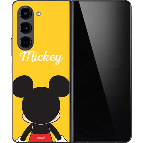 Disney Mickey Mouse Backwards Galaxy Z Fold5 5G Skin