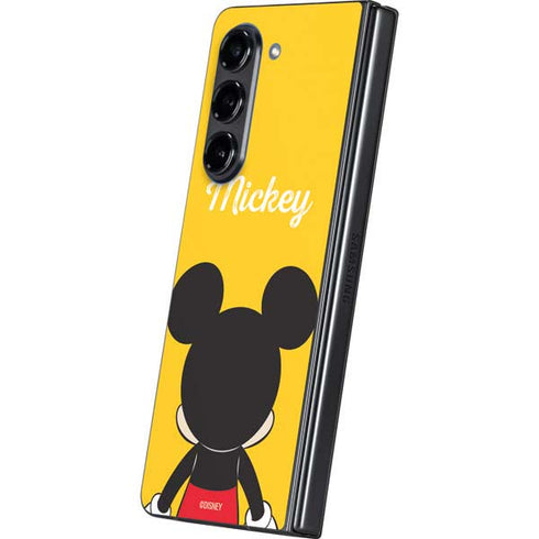 Disney Mickey Mouse Backwards Galaxy Z Fold5 5G Skin