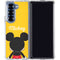 Disney Mickey Mouse Backwards Galaxy Z Fold6 Clear Case