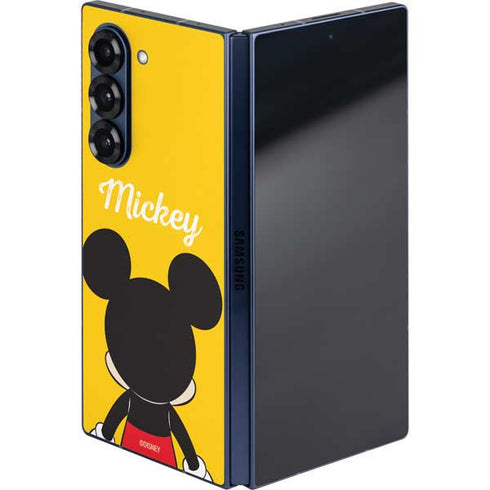 Disney Mickey Mouse Backwards Galaxy Z Fold6 Skin