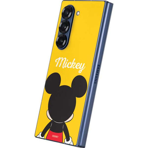Disney Mickey Mouse Backwards Galaxy Z Fold6 Skin