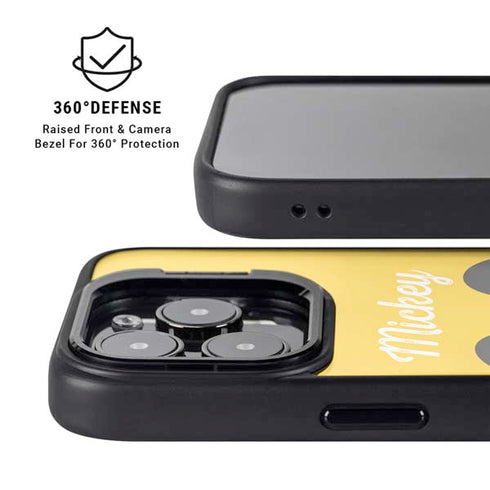 Disney Mickey Mouse Backwards iPhone 14 Pro Kickstand Case