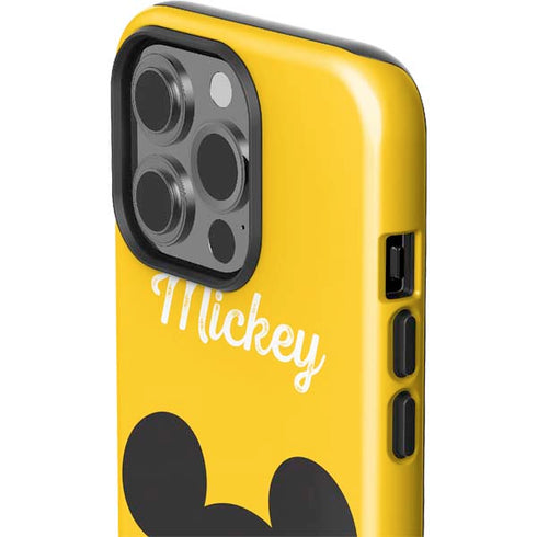 Disney Mickey Mouse Backwards iPhone 15 Pro Impact Case