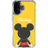 Disney Mickey Mouse Backwards iPhone 16 Clear Case