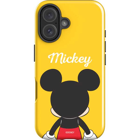 Disney Mickey Mouse Backwards iPhone 16 Plus Impact Case