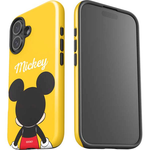 Disney Mickey Mouse Backwards iPhone 16 Plus Impact Case