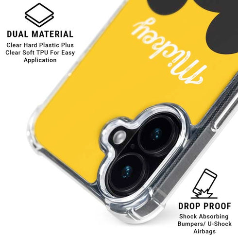 Disney Mickey Mouse Backwards iPhone 16 Plus MagSafe Case