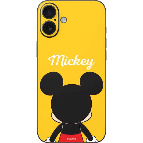 Disney Mickey Mouse Backwards iPhone 16 Plus Skin