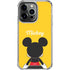 Disney Mickey Mouse Backwards iPhone 16 Pro Clear Case