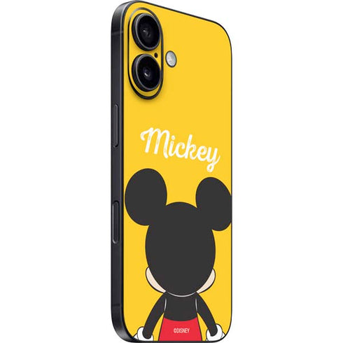 Disney Mickey Mouse Backwards iPhone 16 Skin