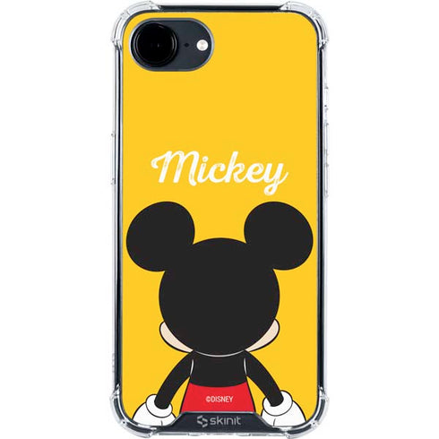 Disney Mickey Mouse Backwards iPhone 16e Clear Case