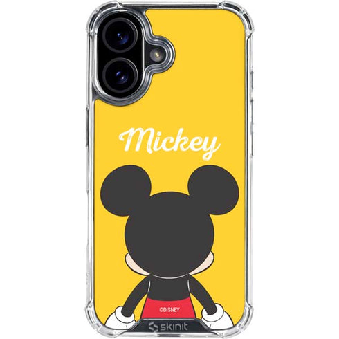 Disney Mickey Mouse Backwards iPhone 17 Clear Case