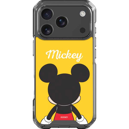 Disney Mickey Mouse Backwards iPhone 18 Pro Clear Case