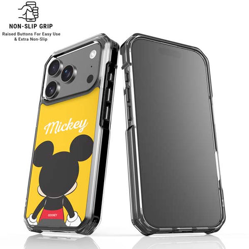 Disney Mickey Mouse Backwards iPhone 18 Pro Clear Case