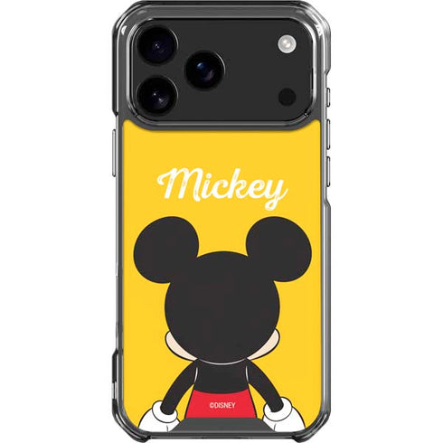 Disney Mickey Mouse Backwards iPhone 18 Pro Max Clear Case