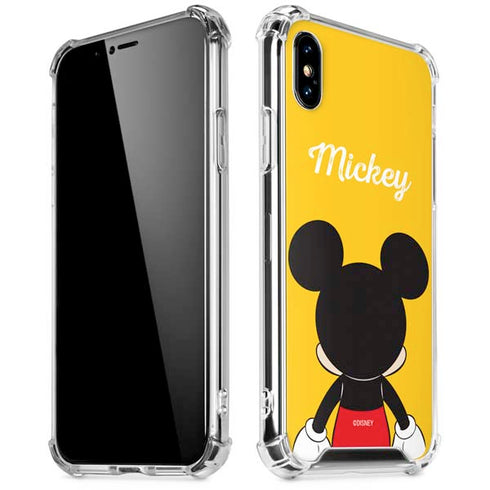 Disney Mickey Mouse Backwards iPhone X/XS Clear Case