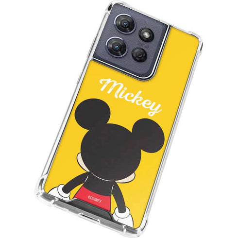 Disney Mickey Mouse Backwards Moto G 5G (2025) Clear Case