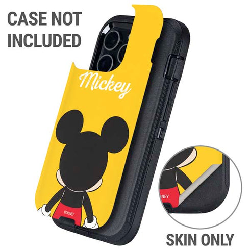Disney Mickey Mouse Backwards Otterbox Defender iPhone Skin