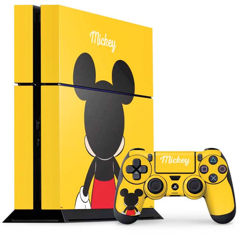 Disney Mickey Mouse Backwards PlayStation PS4 Skins