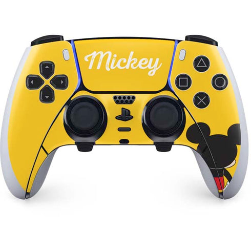 Disney Mickey Mouse Backwards PS5 DualSense Edge Pro Controller Skin