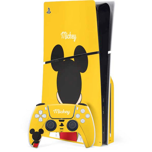 Disney Mickey Mouse Backwards PlayStation PS5 Skins