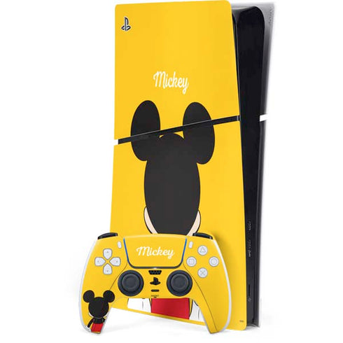 Disney Mickey Mouse Backwards PlayStation PS5 Skins