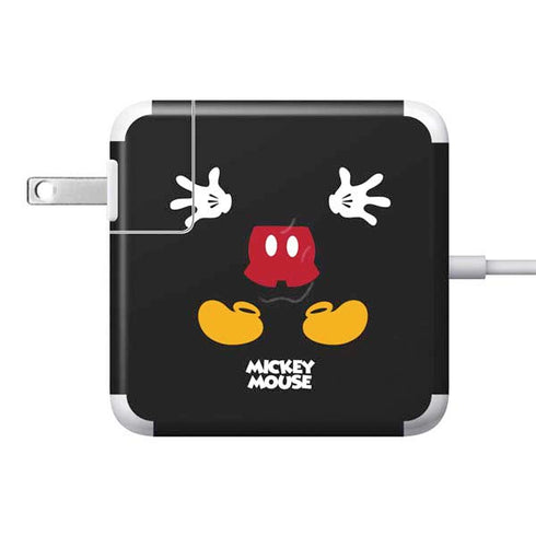 Disney Mickey Mouse Body 85W Power Adapter (15 and 17 inch MacBook Pro Charger) Skin